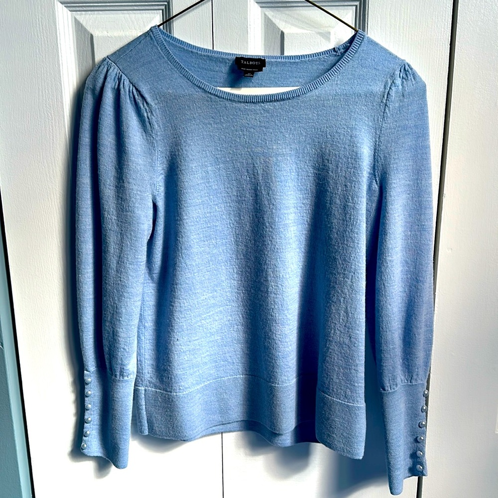 Talbots pure merino wool sweater
